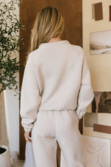 Parker Sweatshirt In Bone - Final Sale