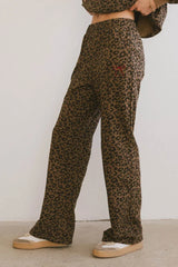 Tessa Leopard Sweatpants - Final Sale