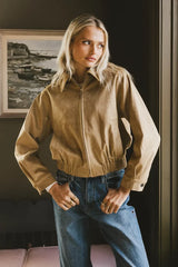 Myli Faux Suede Jacket - Final Sale
