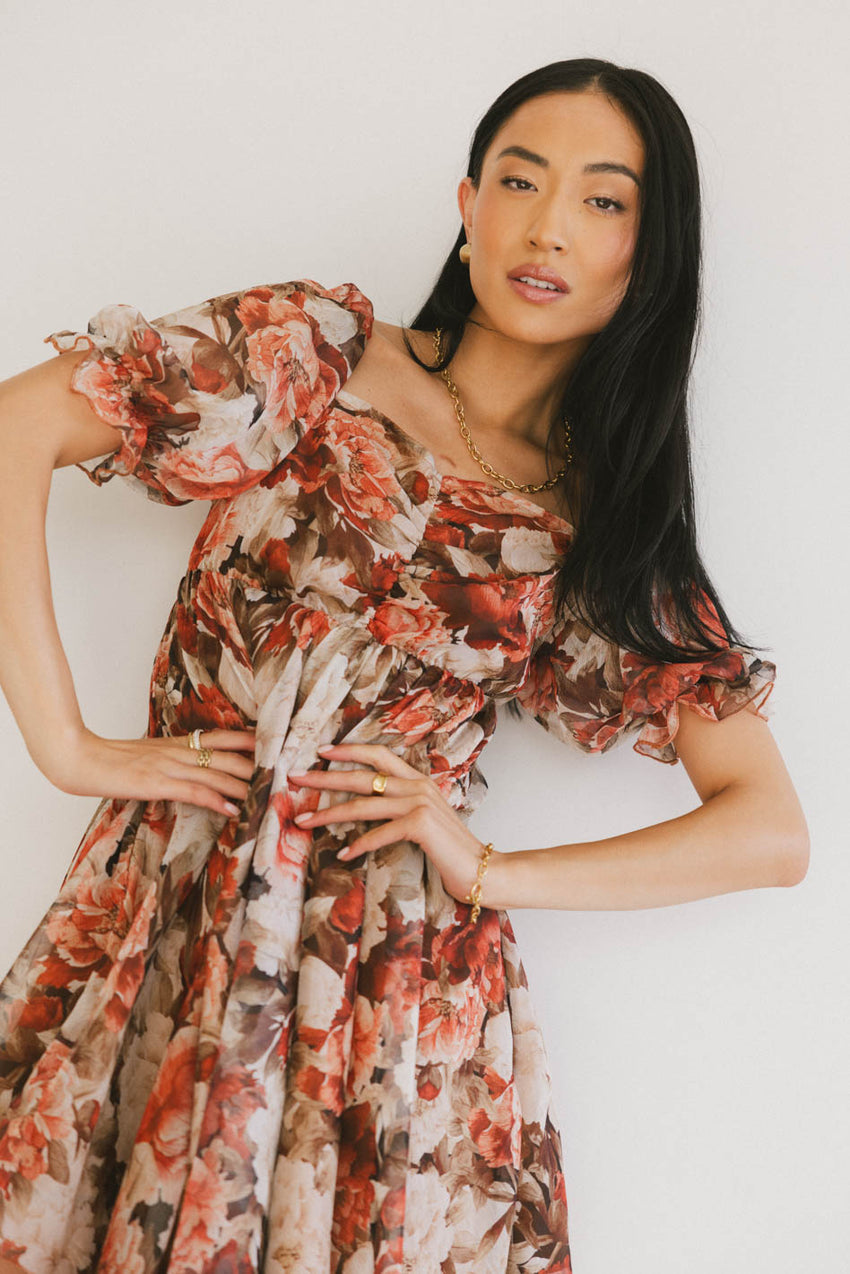 Jackee Floral Mini Dress - FINAL SALE