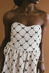 Sienna Bow Mini Dress - Final Sale