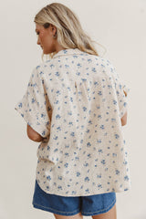 Nicoline Floral Button Up - Final Sale