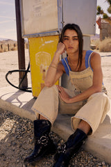 Miller Light Wash Overalls