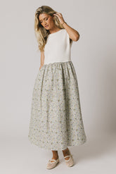 Celeste Floral Sweater Dress