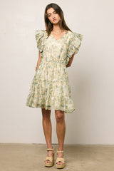 Katrina Ruffled Mini Dress - FINAL SALE