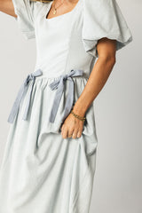 Elyse Gingham Maxi Dress