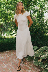 Karla Polka Dot Maxi Dress