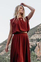 Dani Bubble Blouse - FINAL SALE