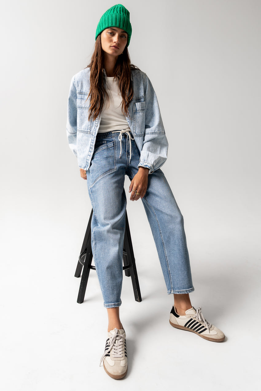Sunnie Barrel Jeans - FINAL SALE