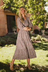 Cierra Floral Maxi Dress
