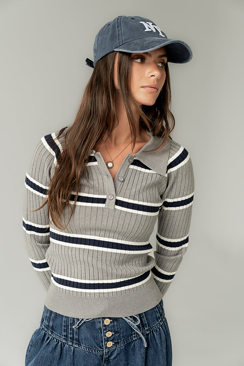 Franny Striped Top