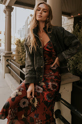 Paige Denim Jacket in Black