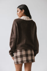 Brody Contrast Cardigan - Final Sale