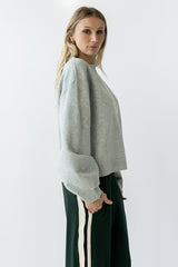 Josey Oversized Sweater In Grey - Final Sale