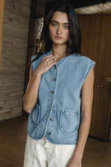 Clara Denim Vest
