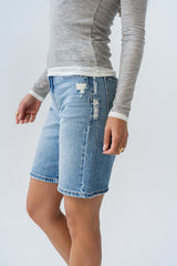 Danika Denim Bermuda Shorts - Final Sale