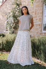 Jordie Floral Maxi Skirt - Final Sale