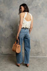 Lara Bubble Tank Top - Final Sale
