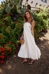 Zain Striped Maxi Dress
