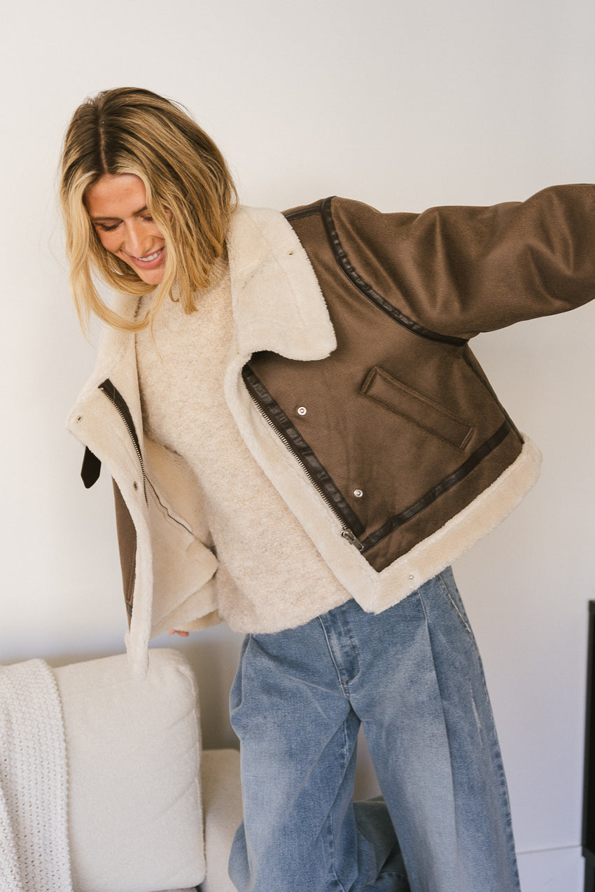 Mountain Peaks Moto Jacket - Final Sale