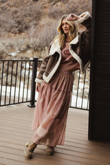 Mountain Peaks Moto Jacket - Final Sale