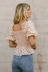 Gretta Smocked Blouse