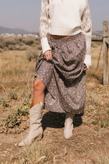 Mara Tiered Midi Skirt