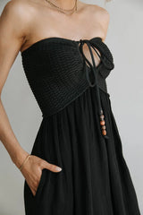 Kyra Crocheted Halter Dress