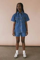 Luxor Denim Button Up