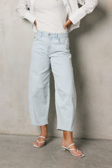 Cade Striped Barrel Jeans - Final Sale