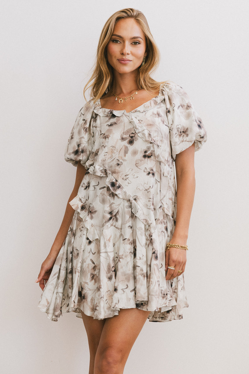 Florence Ruffled Mini Dress