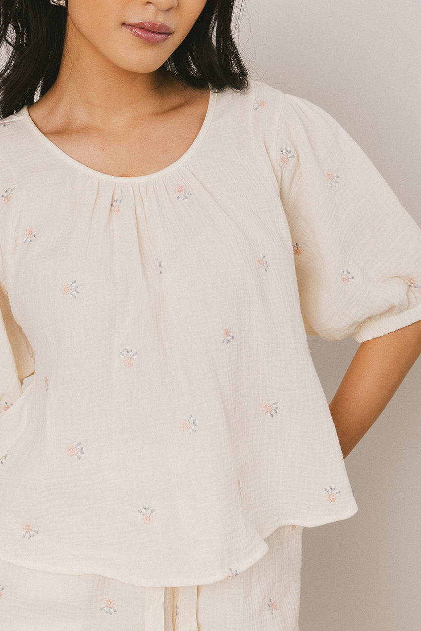 Elia Floral Top - Final Sale