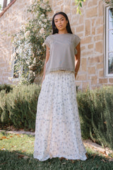 Jordie Floral Maxi Skirt - Final Sale