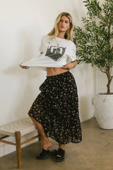Moora Tiered Midi Skirt